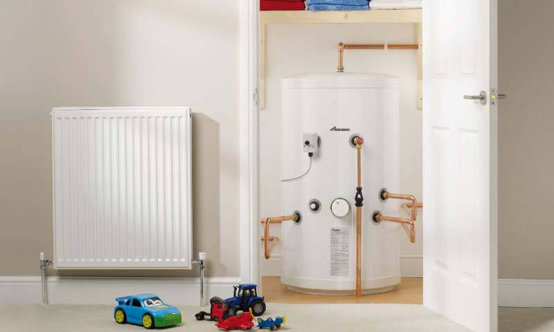 renewable energy Unvented Cylinder Insitu